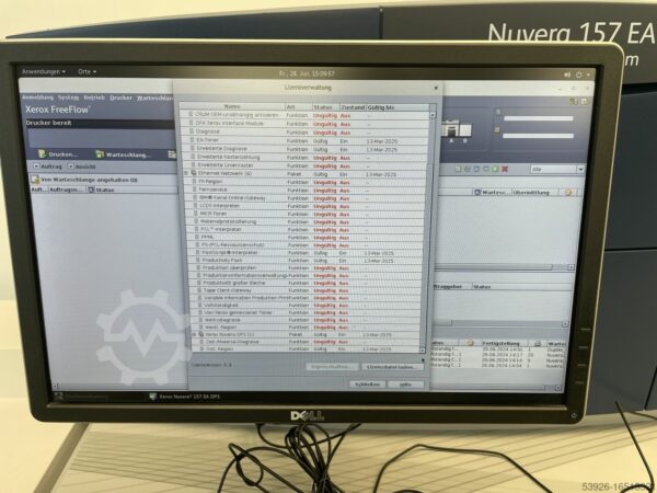 Xerox Nuvera 157 EA only 3.2 mio clicks incl.Paperdeck, Stacker - Image 6