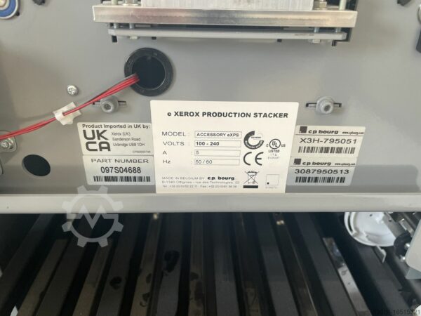 Xerox Nuvera 157 EA only 3.2 mio clicks incl.Paperdeck, Stacker - Image 9