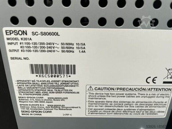 Epson SC-S80600L 1 printhead new – Bild 5