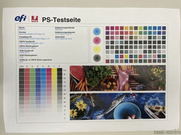 Xerox PrimeLink C9070 incl Fiery,trimmer Vivid Kit + Fluorescent-Kit – Bild 11