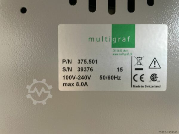 Multigraf Touchline CF375 – Bild 3