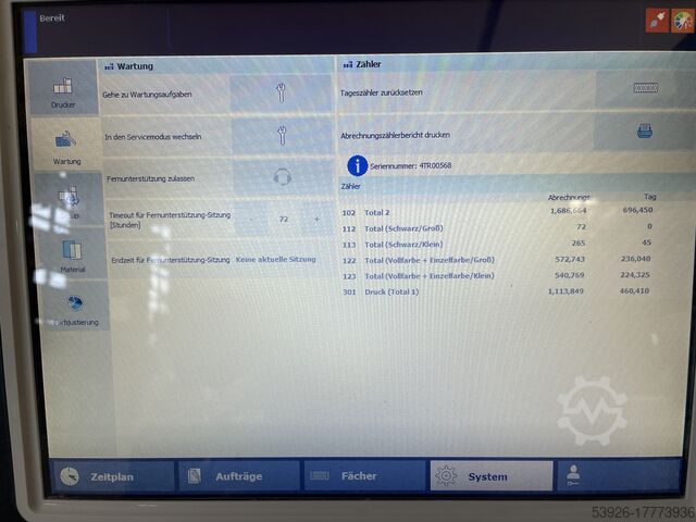 Canon imagePRESS V1000 from 12/2023 only ca. 1,7 mio Clicks as good as new – Bild 6