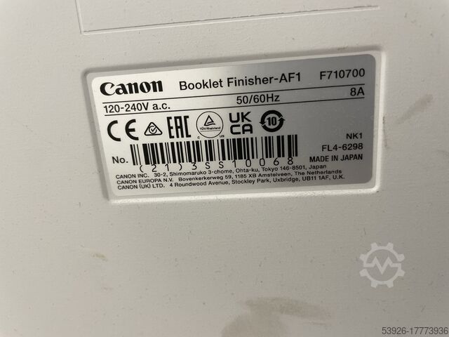 Canon imagePRESS V1000 from 12/2023 only ca. 1,7 mio Clicks as good as new – Bild 10