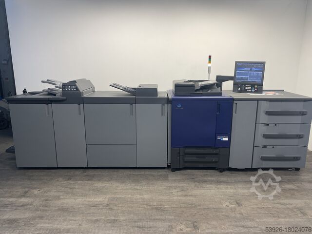 Minolta AccurioPress C3080 incl. IQ-501 Bookletfinisher, Paperdeck