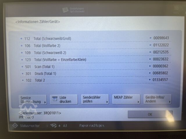 Canon imagePRESS V1000 incl. Sensing Unit, Fiery D3000, Booklet fin. – Bild 4