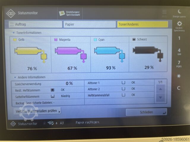 Canon imagePRESS V1000 incl. Sensing Unit, Fiery D3000, Booklet fin. – Bild 8