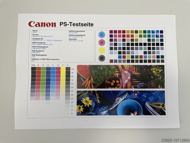 Canon imagePRESS V700 incl. Fiery, Bookletfinisher, Paperdeck – Bild 4