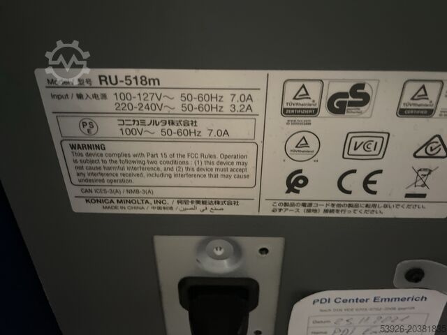 Konica Minolta AccurioPress C7090 as good as new incl. TU-510, IQ-501 – Bild 10