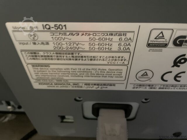 Konica Minolta AccurioPress C7090 as good as new incl. TU-510, IQ-501 – Bild 11